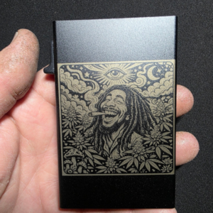 Bob enjoying Engraved Wallet