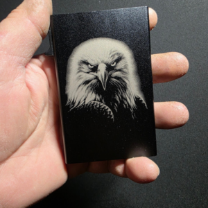 Mad Eagle Engraved Wallet