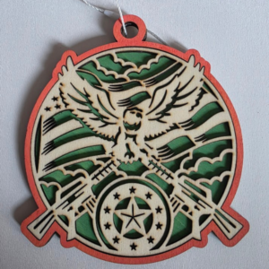 Eagle Chronicles Engraved Ornaments