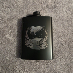 Classic Engraved Flask