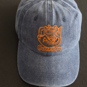 Classic Style Cap With Leather Engraved Patch