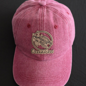 Turtle Cap With Leather Engraved Patch