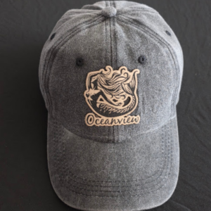 Casual Daily Cap With Leather Engraved Patch