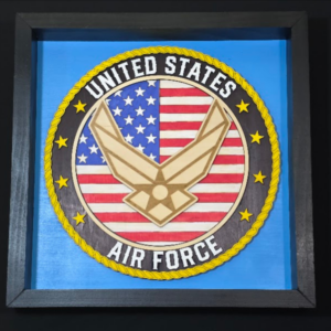 Air Force Wall Art 13.5 x 13.5 Frame