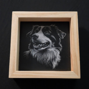 Alpha Design Dog 3D Wall Art 13.5 x 13.5 Frame