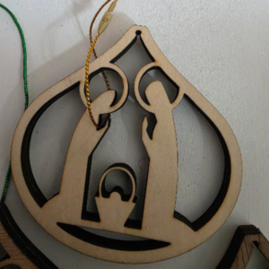 Yuletide Engraved Ornament