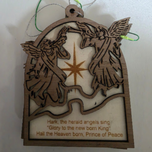 New Born King Engraved Ornament