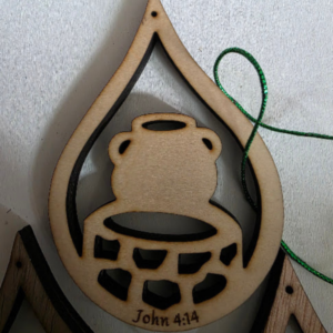 John 4:14 Engraved Ornament