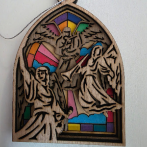 Angel & Classic Engraved Ornaments