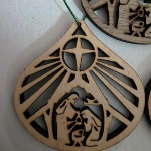 Cozy Engraved Ornament