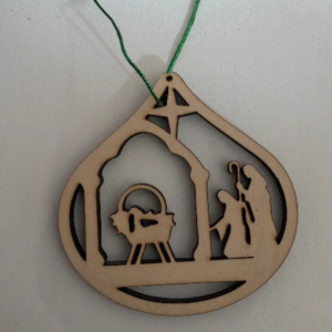 Celebration Follow Engraved Ornament
