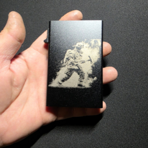 Fireman rushing in Engraved Wallet