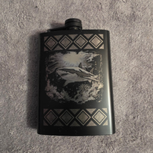 Luxury Engraved Flask