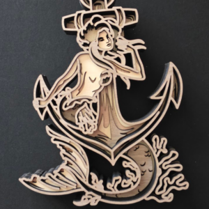 Nautical Beauty Unframed Wall Art