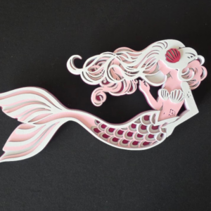 Mermaid Escape Unframed Wall Art