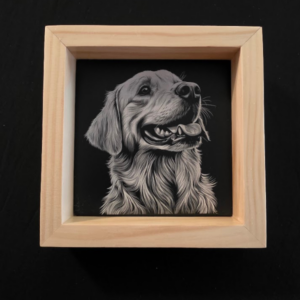 Life's Best Adventure 6×6 Engraved Ceramic Tile Framed