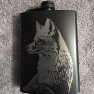 Timeless Engraved Flask