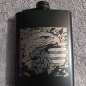 Distinguished Engraved Flask