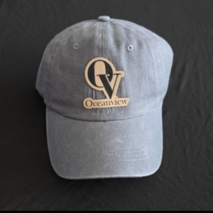 Outdoor Adventure Cap With Leather Engraved Patch