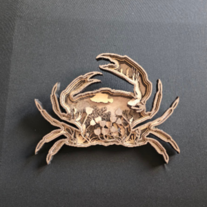 Crabe Treasure Unframed Wall Art